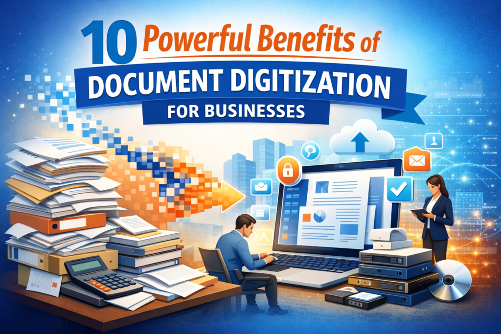 10 Powerful Benefits of Document Digitization for Businesses